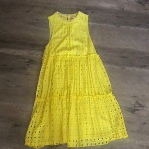 Lilly Pulitzer yellow babydoll dress